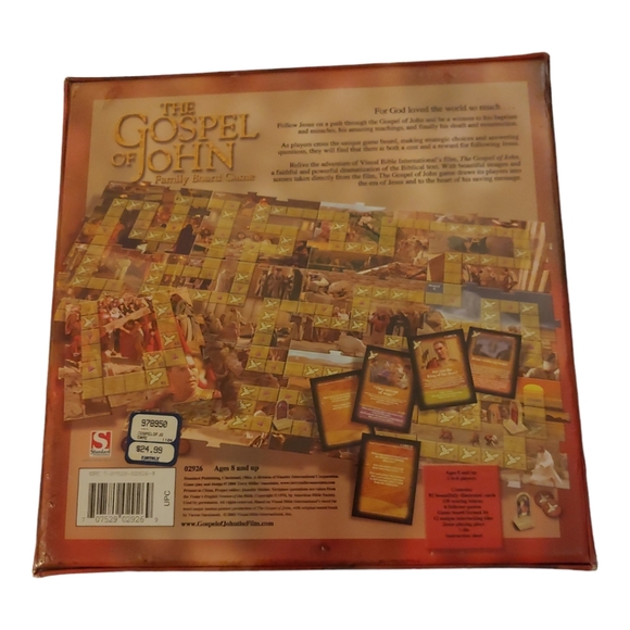 "The Gospel of John" Family Board Game NEW AND SEALED - Picture 2 of 5